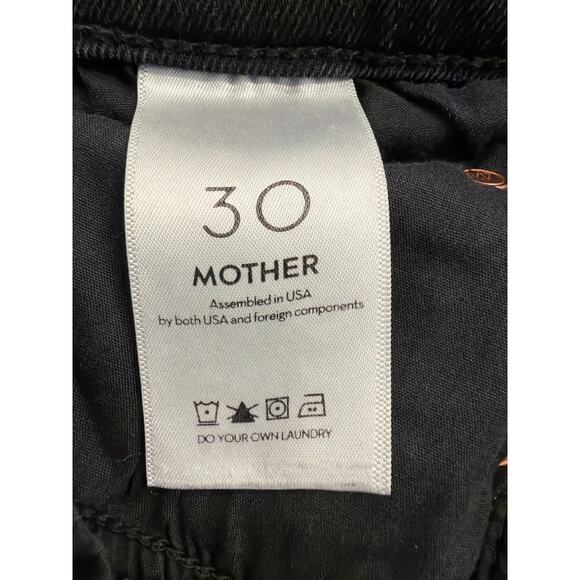 Mother Pixie Dazzler Ankle Fray distressed jeans Sz 30 - Picture 4 of 13